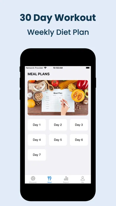 ภาพหน้าจอของ Home Workout Planner