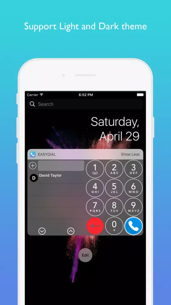 ภาพหน้าจอของ Easy Dialer - T9 dailer widget