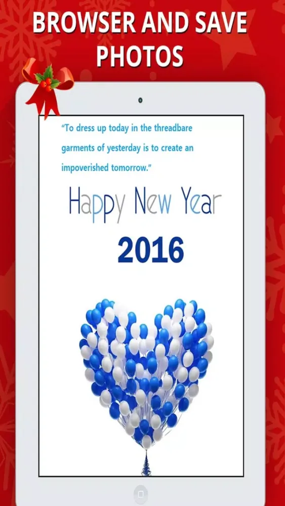 ภาพหน้าจอของ Happy New Year 2017 - Greetings & Quotes Message