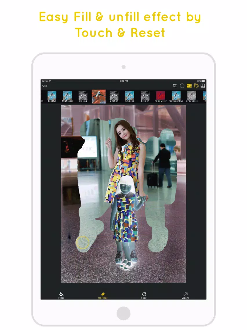 Скриншоты PicsTouch : Filter Photo by Touch iPad 