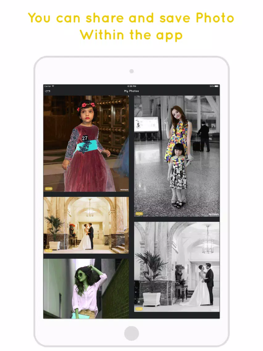 Скриншоты PicsTouch : Filter Photo by Touch iPad 