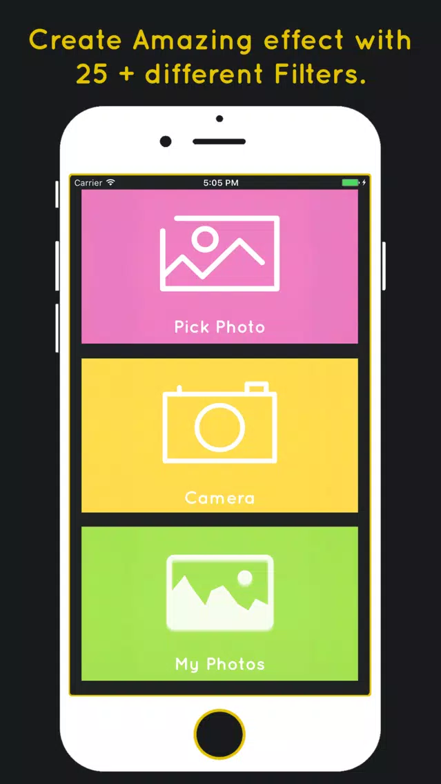 Скриншоты PicsTouch : Filter Photo by Touch