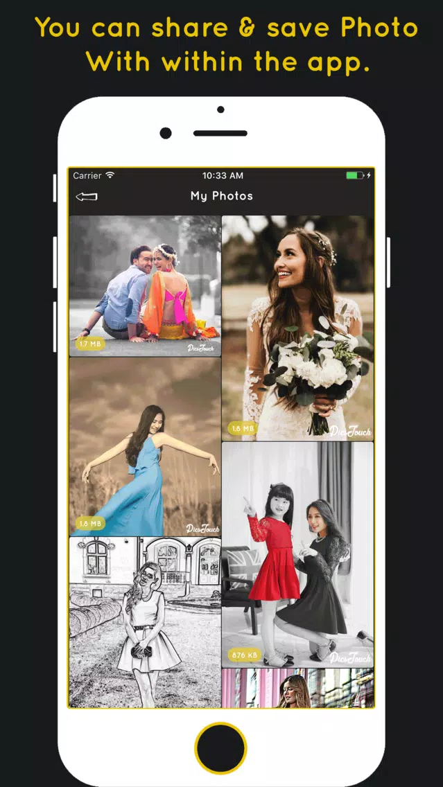 Скриншоты PicsTouch : Filter Photo by Touch