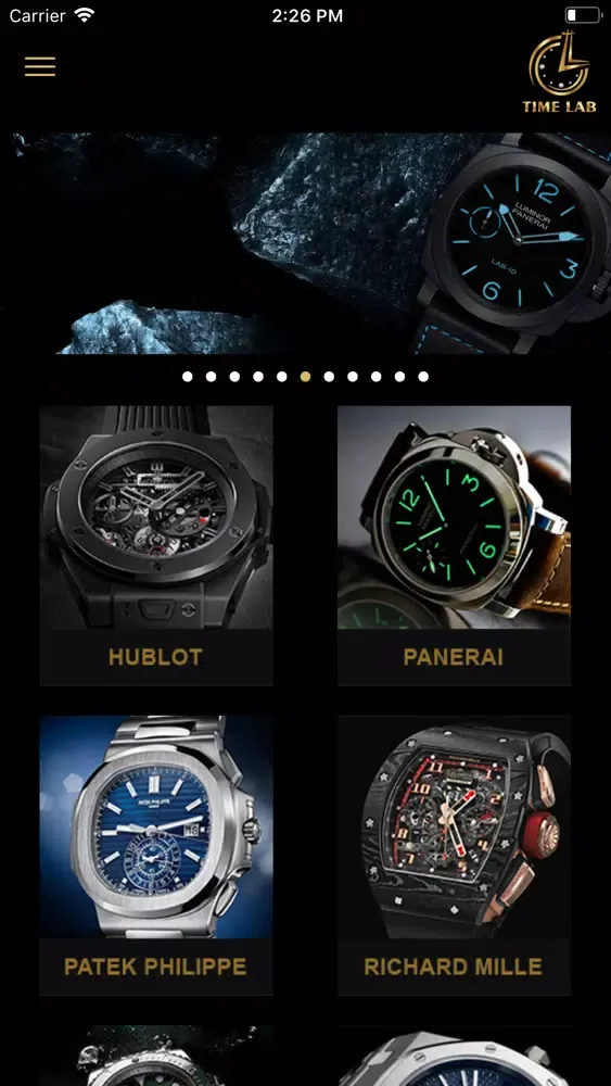 ภาพหน้าจอของ Timelab