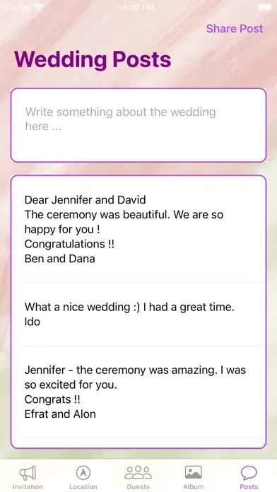 تصاویر Our Wedding Event