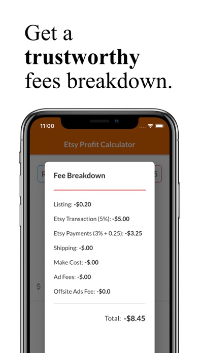 E-Profit Calculator Ekran Görüntüleri