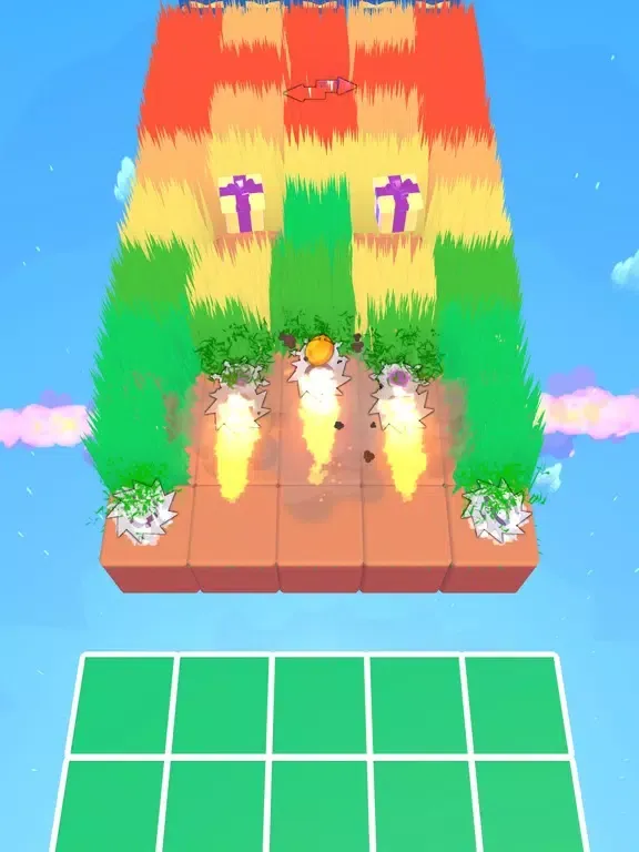 ภาพหน้าจอของ Grass Cutting 3D iPad 