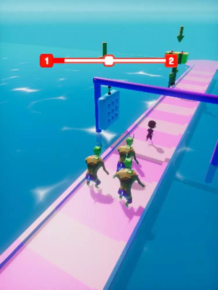 Survival Run 3D iPad  سکرین شاٹس