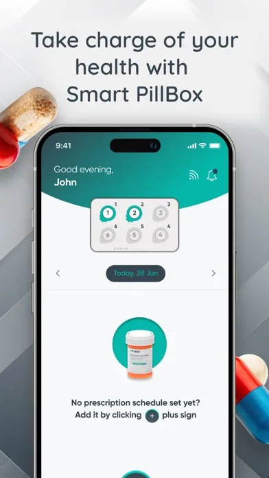 Tangkapan layar SmartPillbox - Health Buddy
