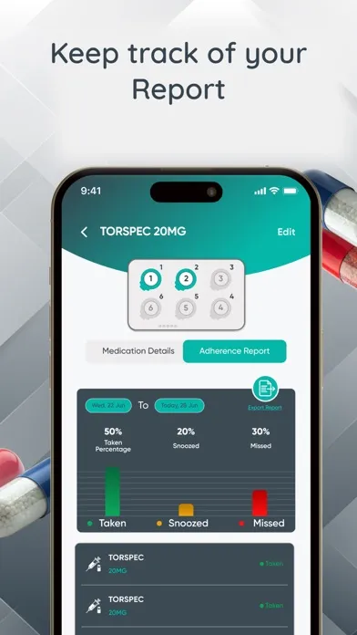 Tangkapan layar SmartPillbox - Health Buddy