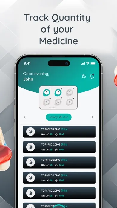 Tangkapan layar SmartPillbox - Health Buddy