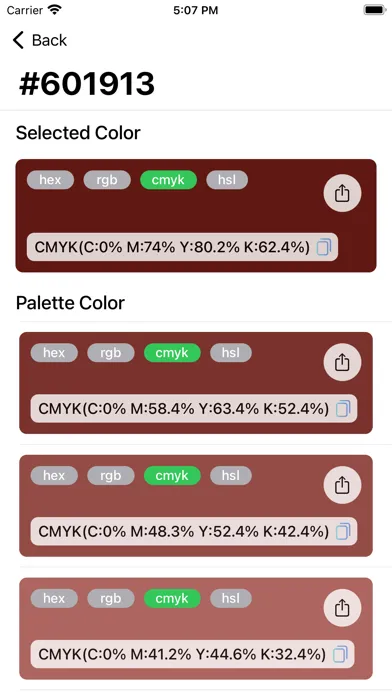 Colour Picker! سکرین شاٹس