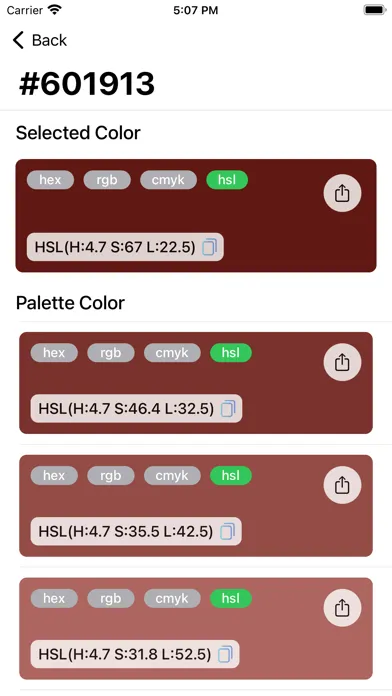 Colour Picker! سکرین شاٹس