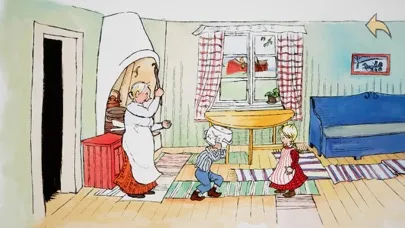 Capturas de tela do Emil i Lönneberga