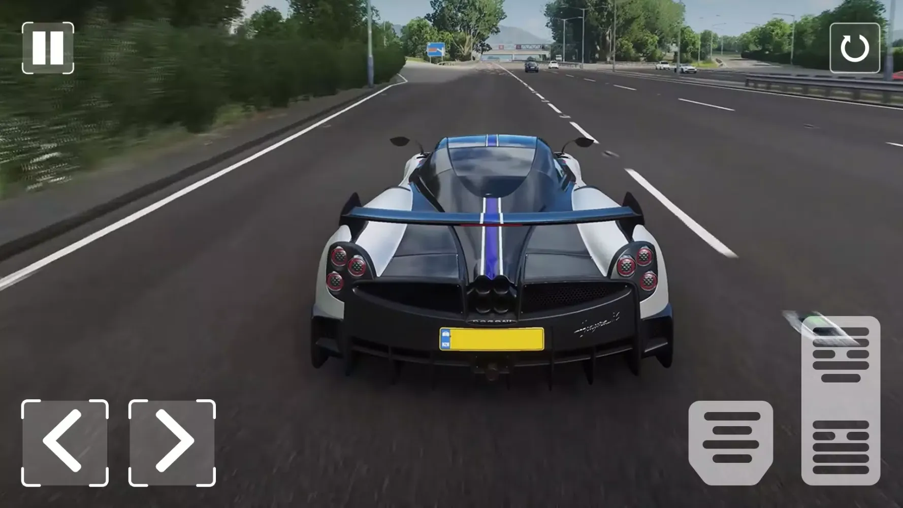Screenshot di Speed Rider Pagani Zonda Drive