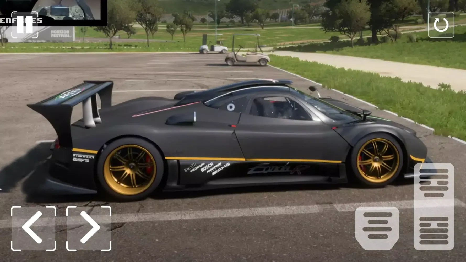 Screenshot di Speed Rider Pagani Zonda Drive