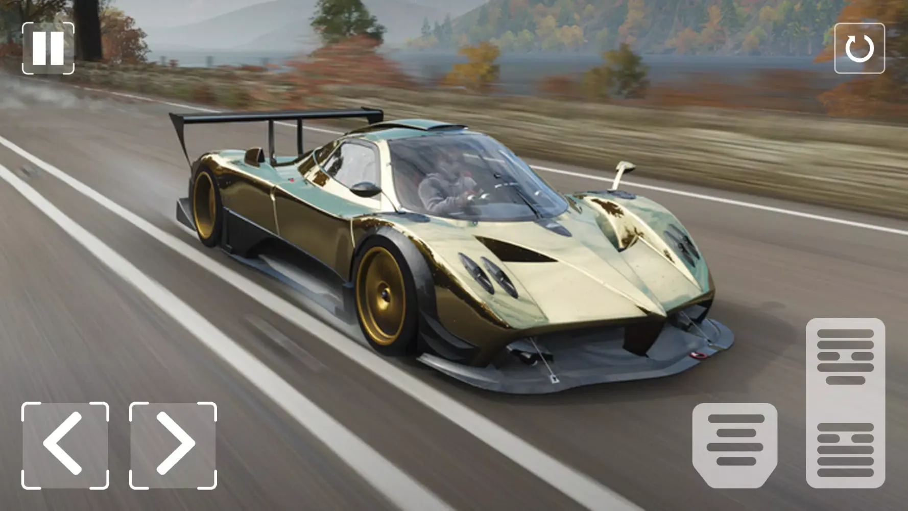 Screenshot di Speed Rider Pagani Zonda Drive