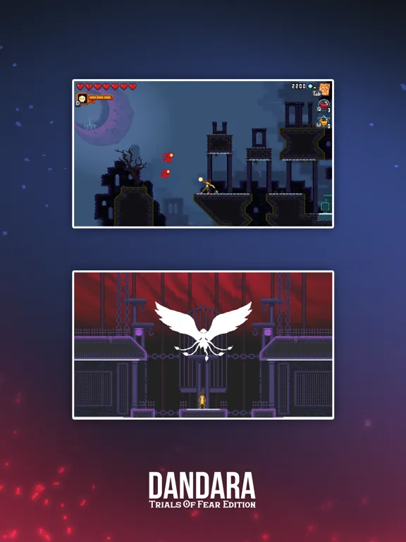 Tangkapan skrin Dandara Trials of Fear Edition iPad 