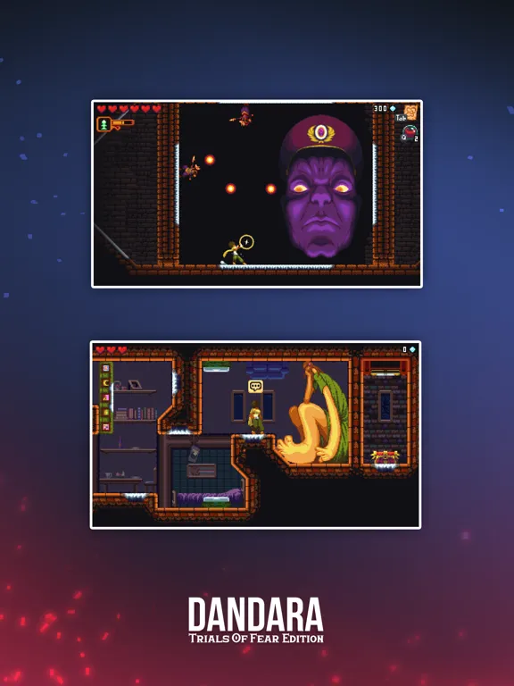 Tangkapan skrin Dandara Trials of Fear Edition iPad 