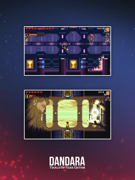 Tangkapan skrin Dandara Trials of Fear Edition iPad 