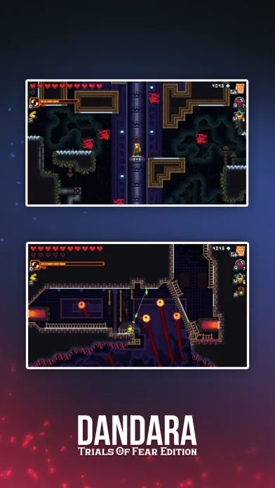 Tangkapan skrin Dandara Trials of Fear Edition