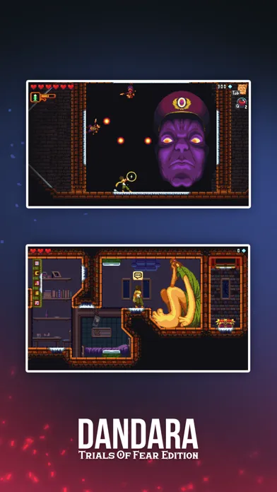 Tangkapan skrin Dandara Trials of Fear Edition