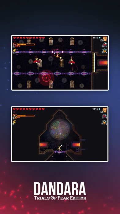 Tangkapan skrin Dandara Trials of Fear Edition