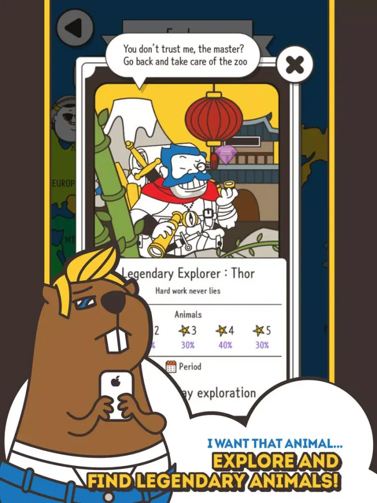 Zrzuty ekranu Legendary ZOO iPad 