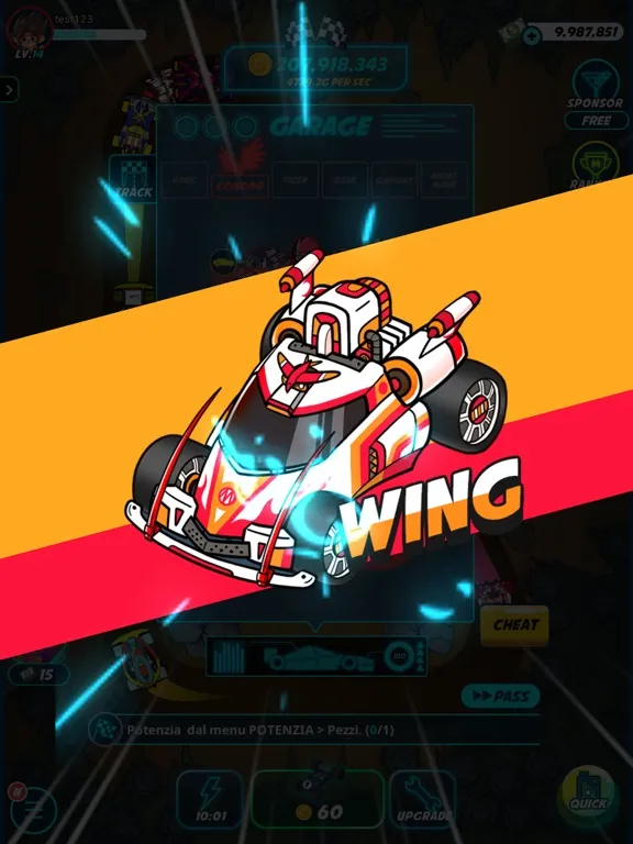 Merge Racer : Idle Merge Game iPad 应用截图