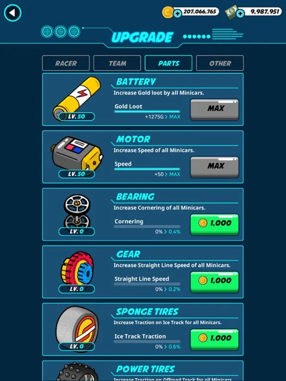 Merge Racer : Idle Merge Game iPad 应用截图