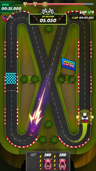Merge Racer : Idle Merge Game应用截图