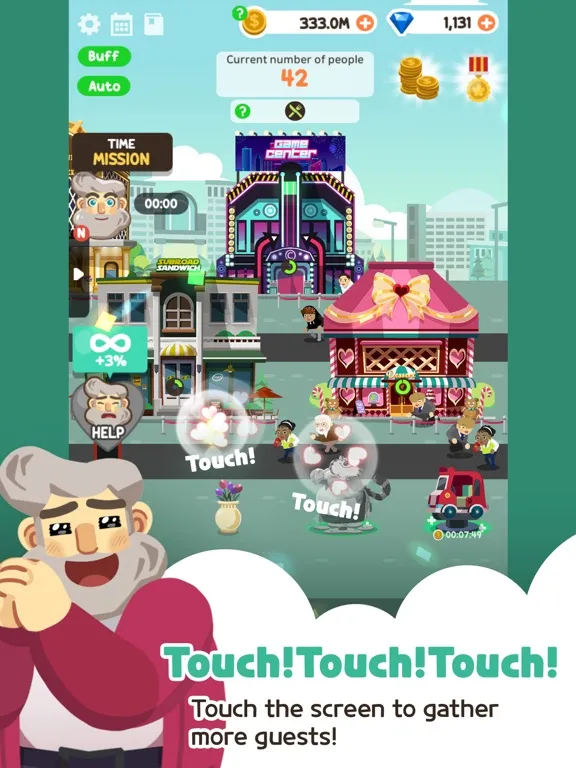 MY STREET : CLICKER GAME iPad  Ekran Görüntüleri