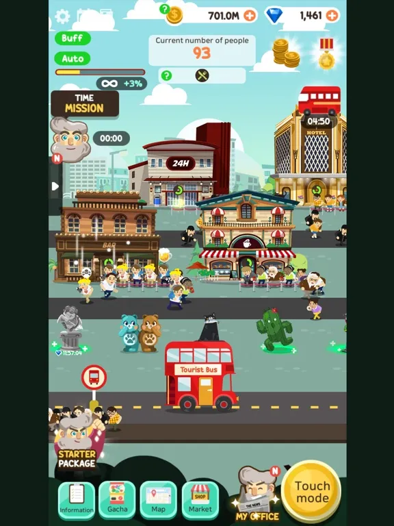 MY STREET : CLICKER GAME iPad  Ekran Görüntüleri