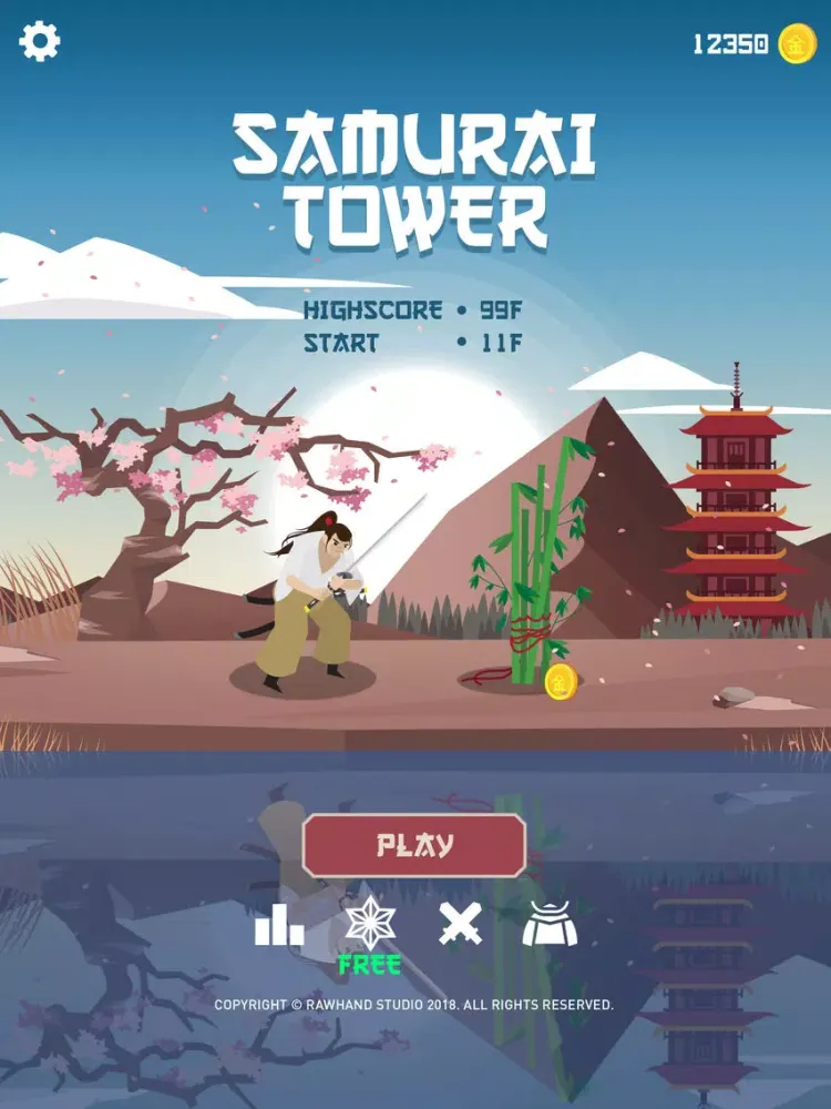 SamuraiTower iPad  スクリーンショット