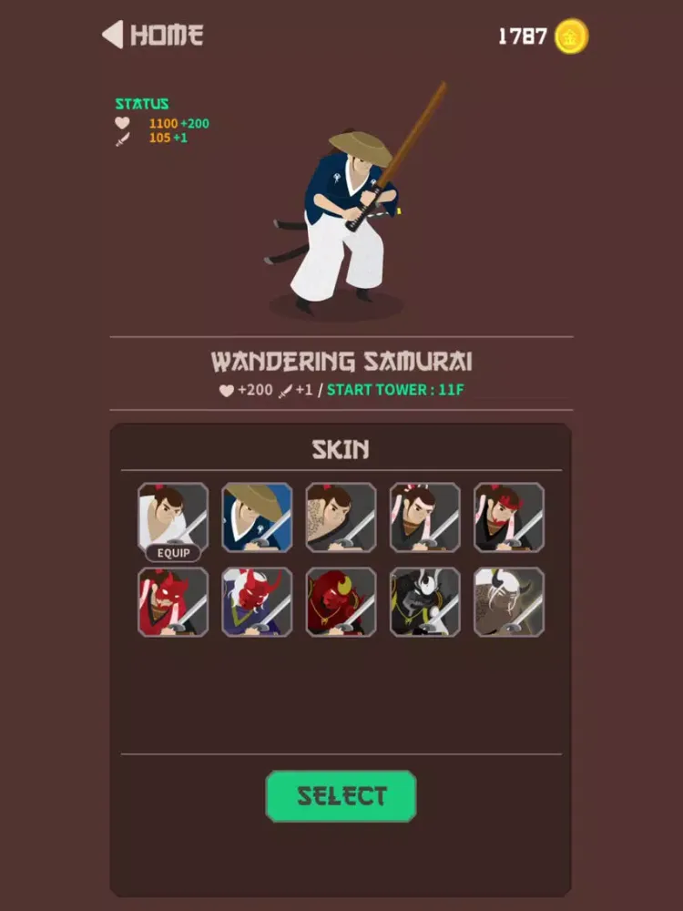 SamuraiTower iPad  スクリーンショット