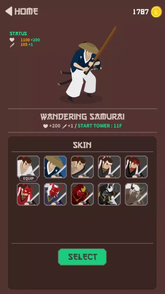 SamuraiTower スクリーンショット