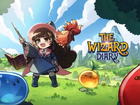 The Wizard Diary : Idle RPG iPad  سکرین شاٹس