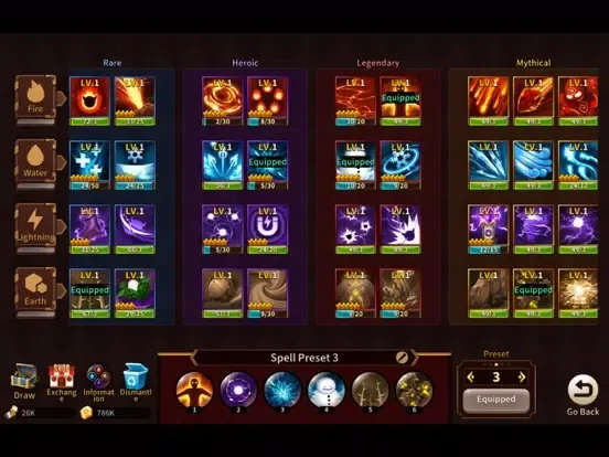 The Wizard Diary : Idle RPG iPad  سکرین شاٹس