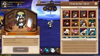 The Wizard Diary : Idle RPG سکرین شاٹس