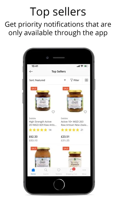 The Raw Honey Shop स्क्रीनशॉट