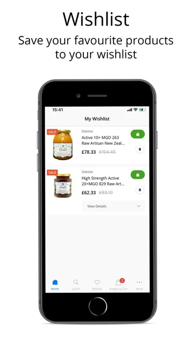 The Raw Honey Shop स्क्रीनशॉट