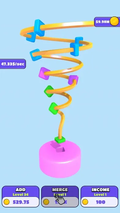 Zrzuty ekranu Spiral Clicker
