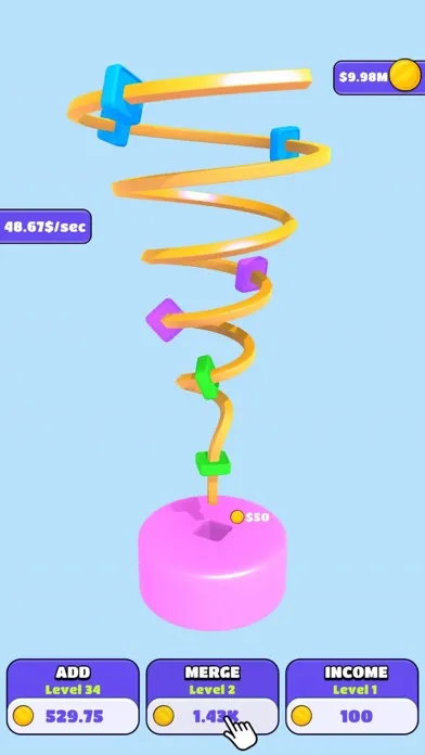 Zrzuty ekranu Spiral Clicker