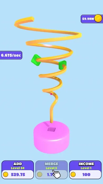 Zrzuty ekranu Spiral Clicker