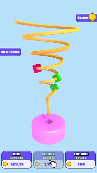 Zrzuty ekranu Spiral Clicker