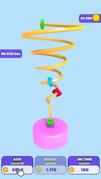 Zrzuty ekranu Spiral Clicker