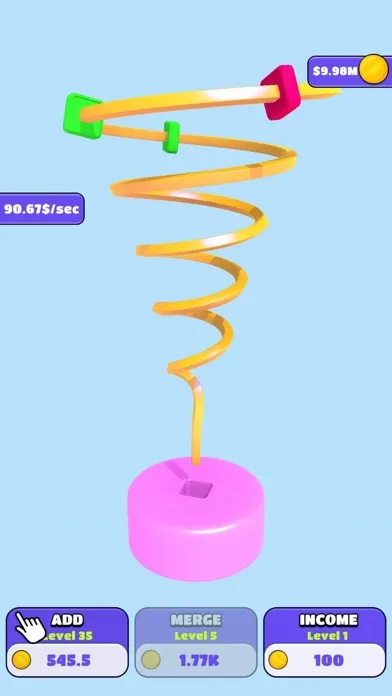 Zrzuty ekranu Spiral Clicker
