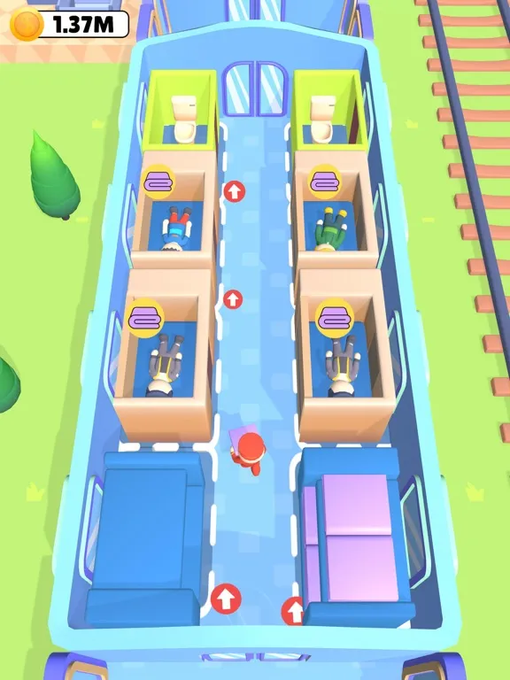 Capturas de tela do Train Venture 3D iPad 