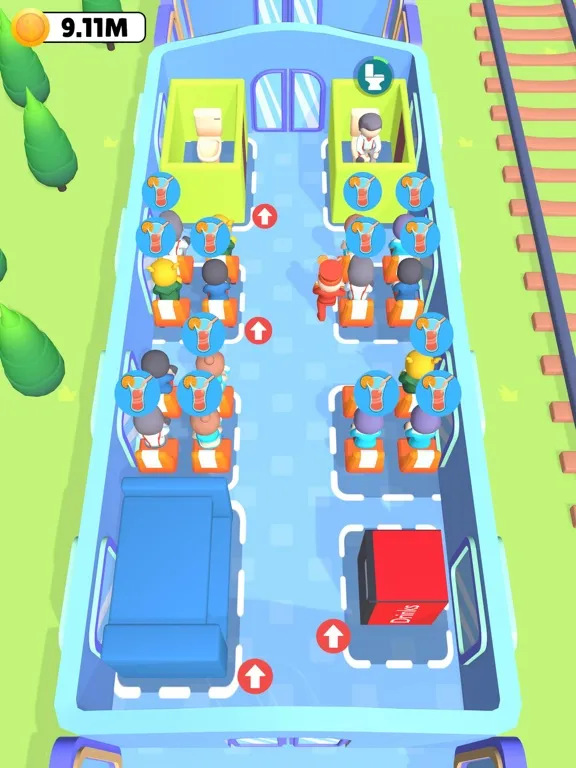 Capturas de tela do Train Venture 3D iPad 