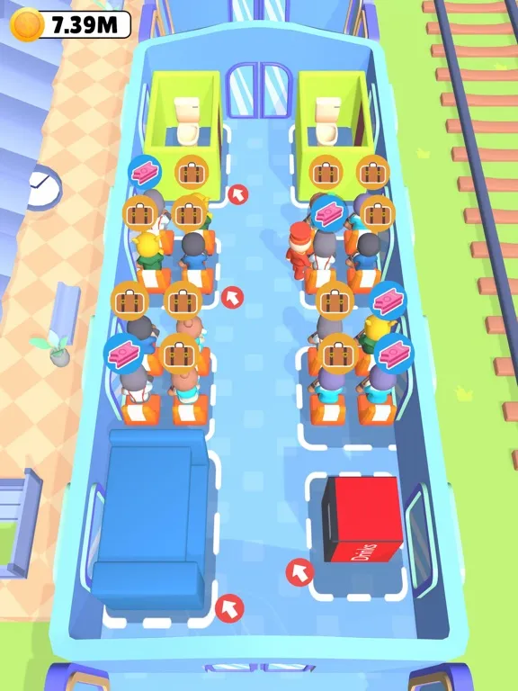 Capturas de tela do Train Venture 3D iPad 